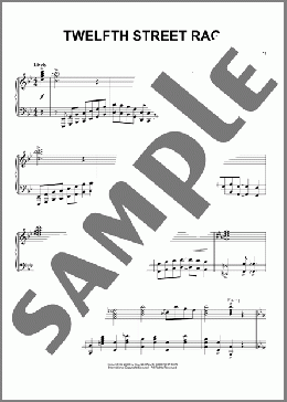 Twelfth Street Rag(Euday L. Bowman) 楽譜 ピアノ（ソロ） ダウンロード