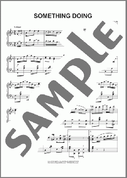 Something Doing(Scott Joplin) 楽譜 ピアノ（ソロ） ダウンロード