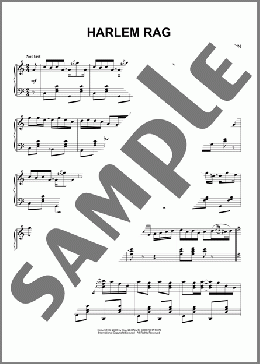 Harlem Rag(Tom Turpin) 楽譜 ピアノ（ソロ） ダウンロード
