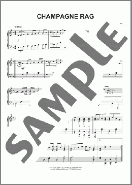 Champagne Rag(Joseph Lamb) 楽譜 ピアノ（ソロ） ダウンロード