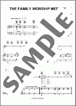 The Family Worship Medley(Kirk Franklin) 楽譜 ピアノ & ボーカル & ギター ダウンロード
