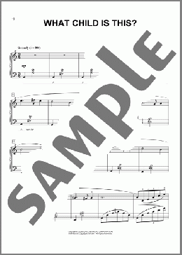 What Child Is This?(William C. Dix/Eugenie Rocherolle) 楽譜 ピアノ（ソロ） ダウンロード