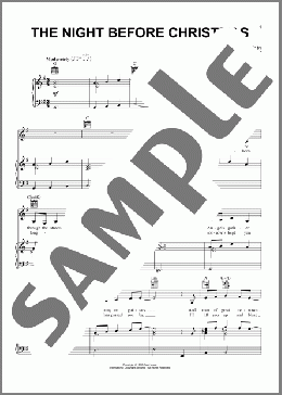 The Night Before Christmas(Amy Grant/Carly Simon) 楽譜 ピアノ & ボーカル & ギター ダウンロード