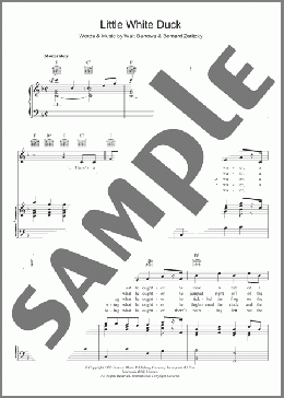 Little White Duck(Walt Barrows) 楽譜 その他 ダウンロード