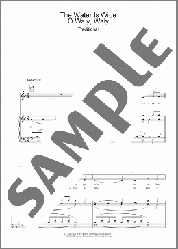 The Water Is Wide(Traditional) 楽譜 その他 ダウンロード