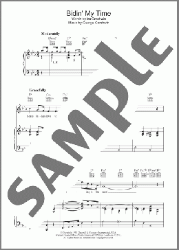 Bidin' My Time(George Gershwin) 楽譜 その他 ダウンロード