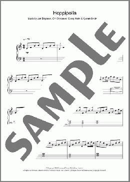 Hoppipolla(Sigur Ros) 楽譜 ピアノ（ソロ） ダウンロード