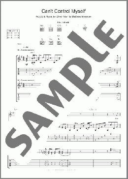 I Can't Control Myself(The Pigeon Detectives) 楽譜 ギター（ソロ） ダウンロード
