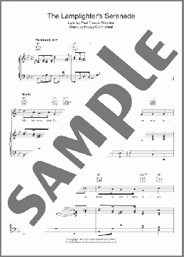 The Lamplighter's Serenade(Hoagy Carmichael) 楽譜 その他 ダウンロード