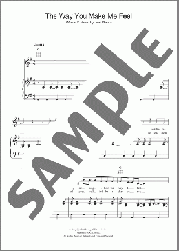 The Way You Make Me Feel(McFly) 楽譜 その他 ダウンロード