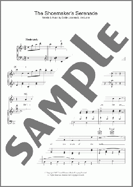 The Shoemaker's Serenade(Joe Lubin) 楽譜 その他 ダウンロード