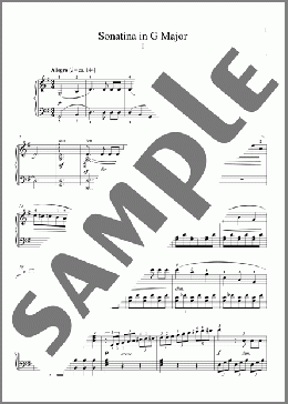 Sonatina In G Major, Op. 20, No. 2(Jennifer Linn/Friedrich Kuhlau) 楽譜 ピアノ（ソロ） ダウンロード