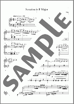 Sonatina In F Major, Op. 20, No. 3(Jennifer Linn/Friedrich Kuhlau) 楽譜 ピアノ（ソロ） ダウンロード