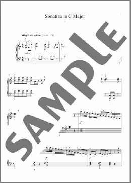 Sonatina In C Major, Op. 55, No. 3(Jennifer Linn/Friedrich Kuhlau) 楽譜 ピアノ（ソロ） ダウンロード