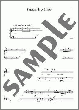 Sonatina In A Minor, Op. 88, No. 3(Jennifer Linn/Friedrich Kuhlau) 楽譜 ピアノ（ソロ） ダウンロード