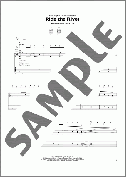 Ride The River(J.J. Cale/Eric Clapton) 楽譜 ギター（ソロ） ダウンロード