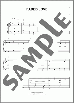 Faded Love(Bob Wills/Patsy Cline) 楽譜 ピアノ（ソロ） ダウンロード