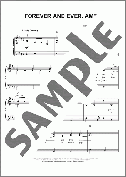 Forever And Ever, Amen(Randy Travis) 楽譜 その他 ダウンロード