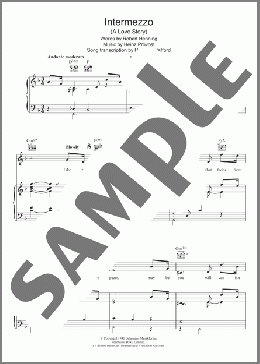 Intermezzo - A Love Story(Guy Lombardo) 楽譜 その他 ダウンロード