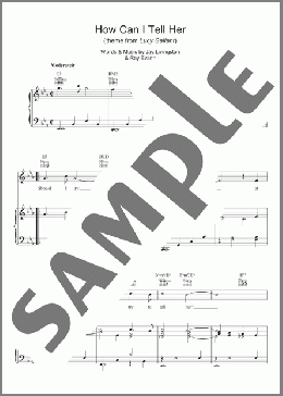 How Can I Tell Her (theme from Lucy Gallant)(The Four Freshmen) 楽譜 その他 ダウンロード