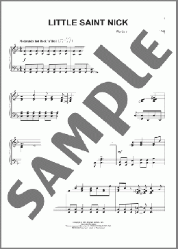 Little Saint Nick(The Beach Boys) 楽譜 ピアノ（ソロ） ダウンロード