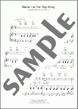 Never Let Her Slip Away(Andrew Gold) 楽譜 その他 ダウンロード