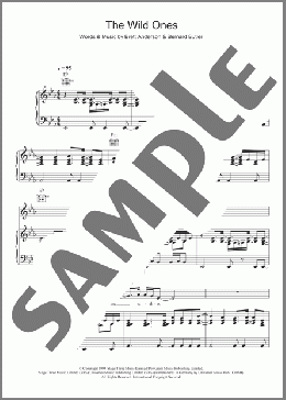 The Wild Ones(Suede) 楽譜 その他 ダウンロード