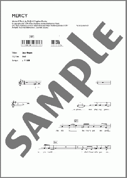 Mercy(Duffy) 楽譜 その他 ダウンロード