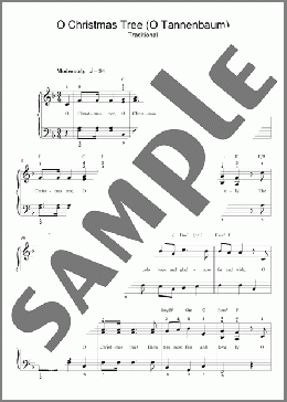 O Christmas Tree(Traditional) 楽譜 ピアノ（ソロ） ダウンロード