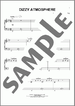 Dizzy Atmosphere(Charlie Parker/Dizzy Gillespie) 楽譜 ピアノ（ソロ） ダウンロード