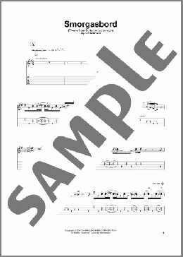 Smorgasbord (Theme from GuitarInstructor.com)(Jeff Schroedl) 楽譜 ギター（ソロ） ダウンロード