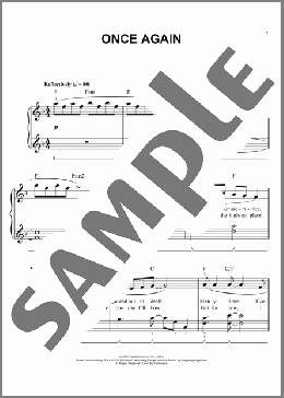 Once Again (arr. Phillip Keveren)(Matt Redman) 楽譜 ピアノ（ソロ） ダウンロード