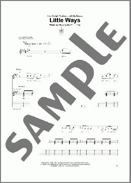 Little Ways(Dwight Yoakam) 楽譜 ギター（ソロ） ダウンロード