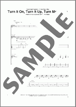 Turn It On, Turn It Up, Turn Me Loose(Dwight Yoakam) 楽譜 ギター（ソロ） ダウンロード