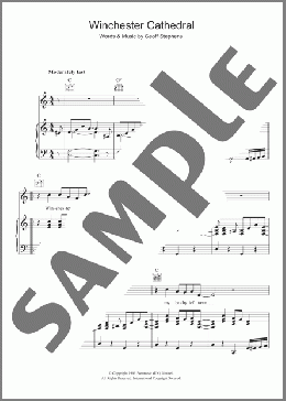 Winchester Cathedral(The New Vaudeville Band) 楽譜 その他 ダウンロード