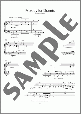 Melody For Dennis(Arthur Houle) 楽譜 ピアノ（ソロ） ダウンロード