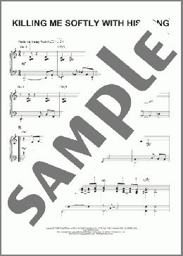 Killing Me Softly With His Song [Jazz version] (arr. Brent Edstrom)(Roberta Flack) 楽譜 ピアノ（ソロ） ダウンロード