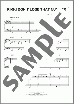 Rikki Don't Lose That Number [Jazz version] (arr. Brent Edstrom)(Steely Dan) 楽譜 ピアノ（ソロ） ダウンロード