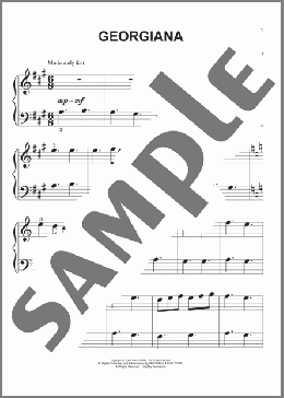 Georgiana (from Pride And Prejudice)(Dario Marianelli/Pride & Prejudice (Movie)) 楽譜 ピアノ（ソロ） ダウンロード