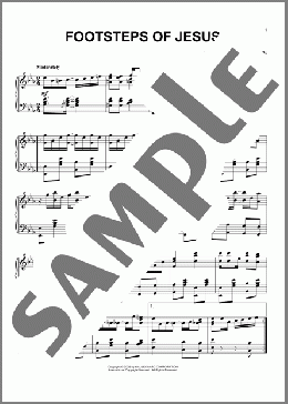Footsteps Of Jesus [Ragtime version](Steven Tedesco) 楽譜 ピアノ（ソロ） ダウンロード