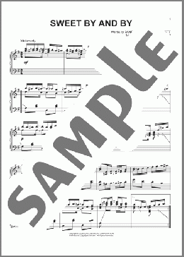 Sweet By And By [Ragtime version](Steven Tedesco) 楽譜 ピアノ（ソロ） ダウンロード