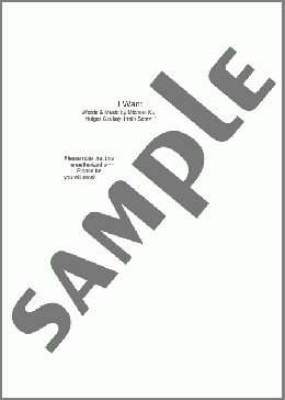 I Want More(Can) 楽譜 ギター（コード） ダウンロード