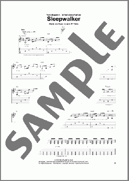 Sleepwalker(Megadeth) 楽譜 ギター（ソロ） ダウンロード