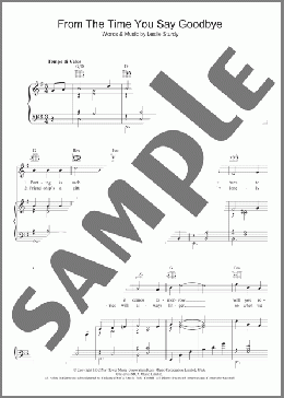 From The Time You Say Goodbye(Vera Lynn) 楽譜 その他 ダウンロード