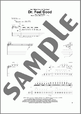 Dr. Feel Good(Motley Crue) 楽譜 ギター（ソロ） ダウンロード