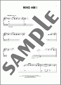Who Am I(Casting Crowns) 楽譜 ピアノ（ソロ） ダウンロード