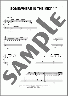 Somewhere In The Middle(Casting Crowns) 楽譜 ピアノ（ソロ） ダウンロード