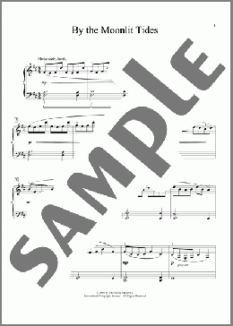 By The Moonlit Tides(Randall Hartsell) 楽譜 ピアノ（ソロ） ダウンロード