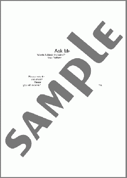 Ask Me(The Kooks) 楽譜 ギター（コード） ダウンロード