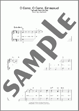 O Come, O Come Emmanuel(John M. Neale) 楽譜 ピアノ（ソロ） ダウンロード